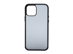Aetheria capa para Iphone 12/12pro com Textura de Fibra e Moldura de Metal Full Body Sulada Verde