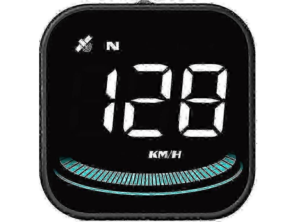 Visor Head-up Display Para Carro Com Velocímetro E Alertas De Gps, Acessório Digital Inteligente Para Todos Os Veículos Em Preto Elegante