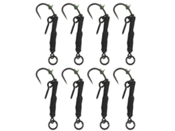 Kit 8 Anzóis Sem Ponta Ronnie Rigs Pesca Carp