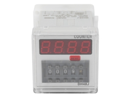 Relé Contador Digital Dh48j 220vac Led 1-999900 8-pin