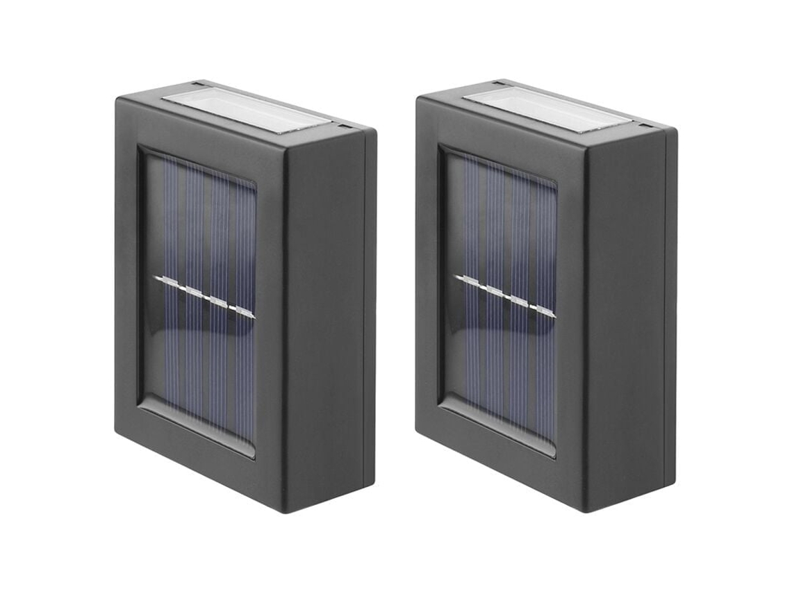 Luminária solar de parede com luz quente, à prova d'água AQUAFORGE