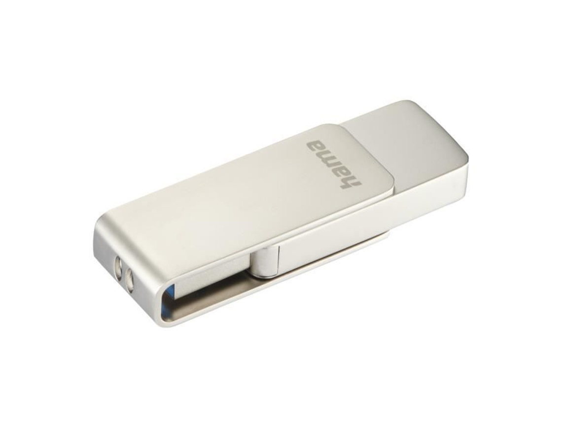 Pen Drive Rotate Pro, USB 3.0, 256GB, 100MB/s, Prateado