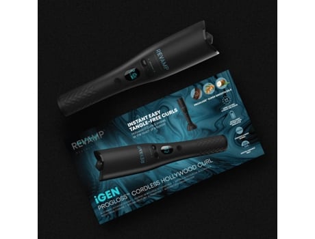 Modelador de Cabelo REVAMP CL-2750-EU2 iGEN Progloss Cordless Hollywood (150-210 ºC - 5 Níveis de temperatura)