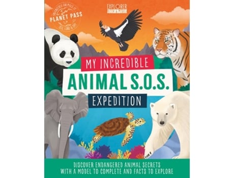 Livro My Incredible Animal S.O.S. Expedition de Emma Martínez (Inglês)