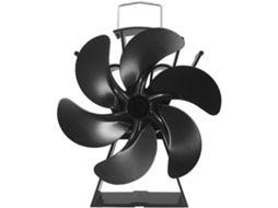 Ventilador Para Fogão A Lenha Movido A Calor, 6 Ventiladores, Requer Eletricidade. Economize Energia.