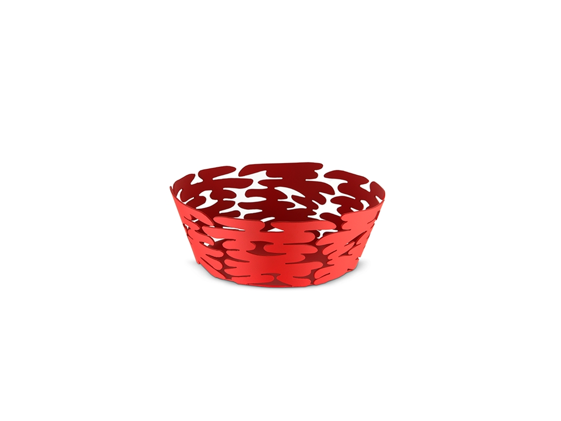 Cesto Redondo Ã18Cm Vermelho - Barket ALESSI
