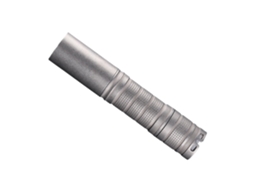 6500k-sft40-convoy S7 Sst40 / Sft25r Mini Lanterna Led De Aço Inoxidável Stonewashed Para Campismo, Pesca, Latarka, Lanterna Tática Edc 18650 De Alta
