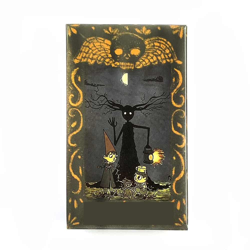 Tarô de Halloween com 78 Cartas, Oráculo, Versão em Inglês, Jogo de Adivinhação MDUG