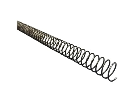 Espirais Para Encadernar Yosan 51 Preto Metal Ø 10 Mm 100 Unidades