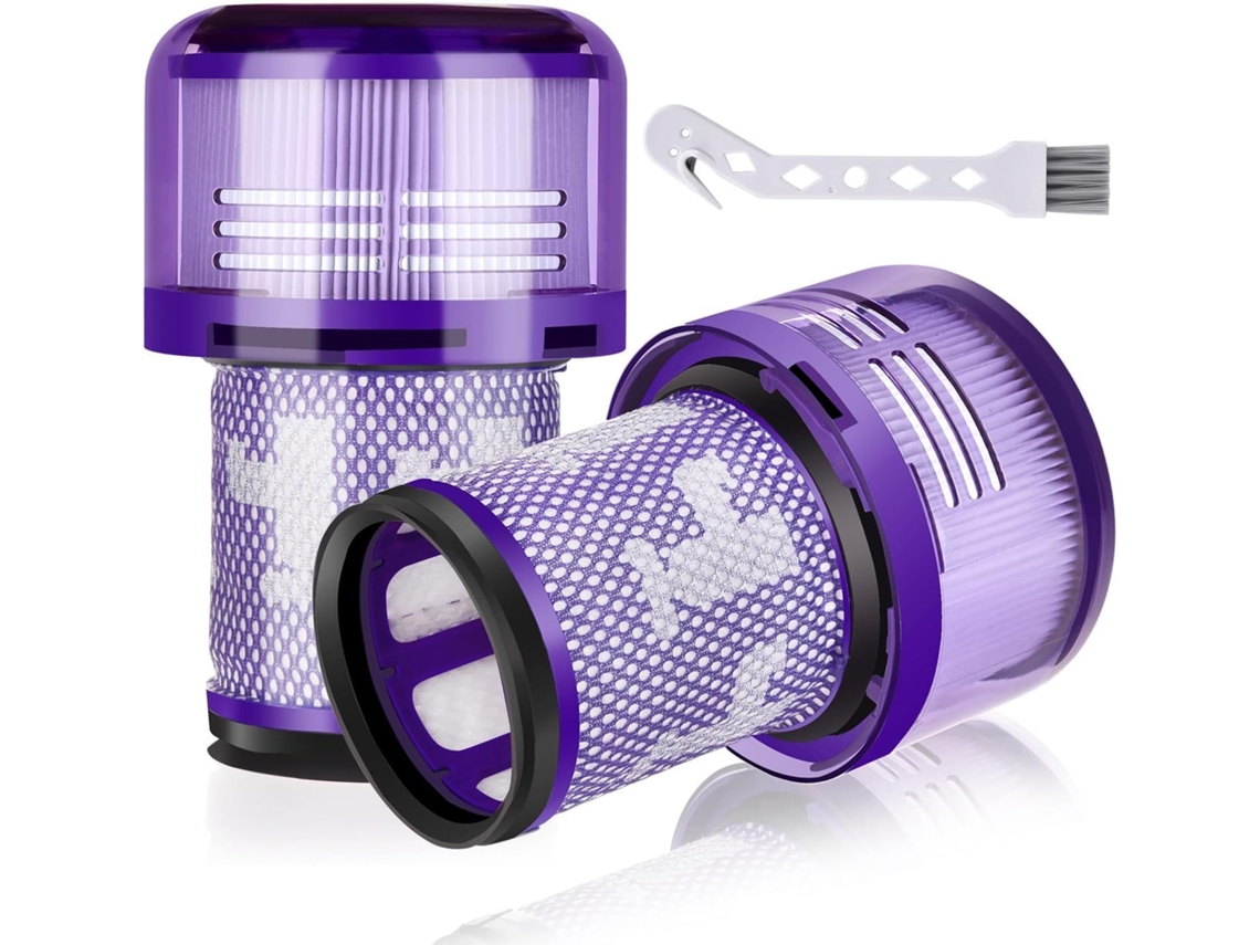 Acessórios Aspirador De Pó Para Dyson V12, Kit Com 2 Filtros De Reposição Cuich