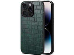 Capa Orysin Com Textura De Crocodilo | Elegância Premium | Para Iphone 14 Pro