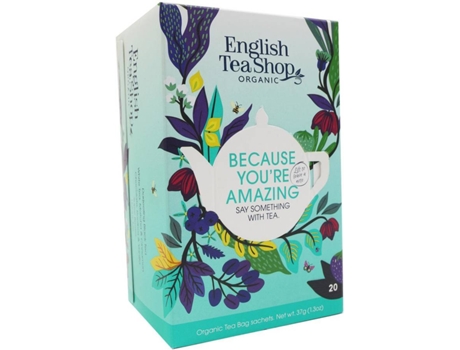 Chá ENGLISH TEA SHOP Because You’Re Amazing (37 g)