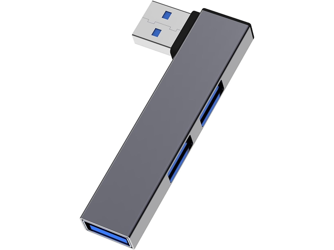 Estação De Acoplamento Com Hub Usb Type-c De 90 Graus, Extensor De Dados De 4 Portas