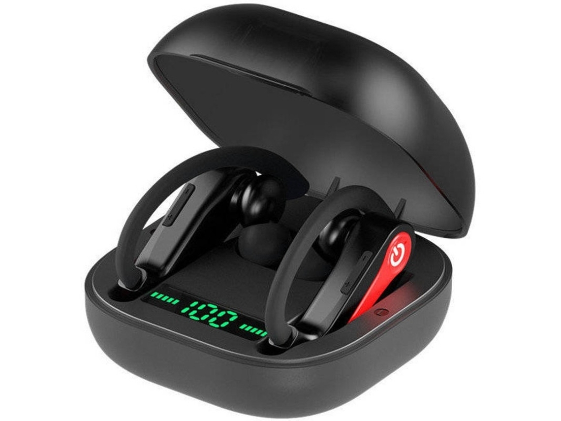 Auriculares Bluetooth True Wireless (in Ear - Microfone - Noise Cancelling - Preto)