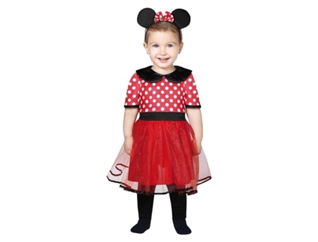 Disfraz De Ratoncita Con Vestido De Lunares Infantil Talla 2 3 Años Guirca 87000 Guircap23