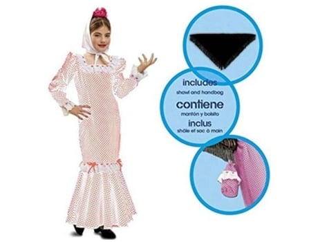 Fato de Menina  Madrilena (Tam: 10-12 anos)