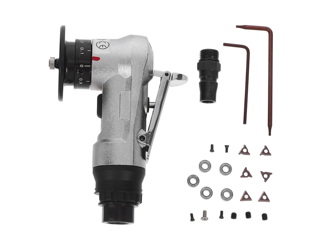 1 Conjunto De Ferramentas De Chanfrar Pneumáticas Compactas De Velocidade Variável