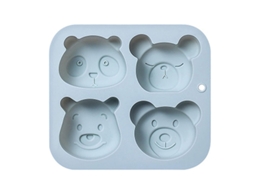 Cartoon Criativo Urso Molde Para Cozinhar, Molde De Silicone
