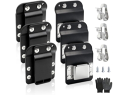 Suporte Para Furadeira Com Cinto De Ferramentas, Conjunto De 3 Peças Com Clipes Para Furadeira, Suporte Para Trena Com
