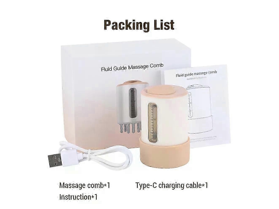 26-27 Aplicador De Massagem Capilar Inteligente Elétrico Para Cuidados Com Os Cabelos, Óleo Essencial, Massagem Com Bolas, Luz Vermelha Vibratóri
