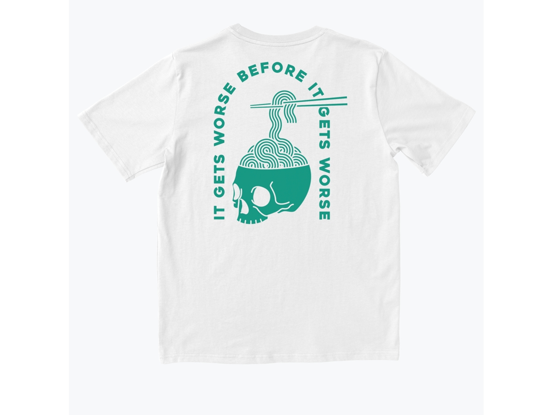 Brain Food - White Stringerarts T-shirt--s