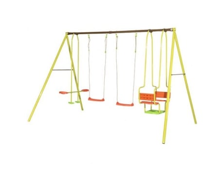 Conjunto de baloiços para parque infantil TRIGANO MIRAPOU