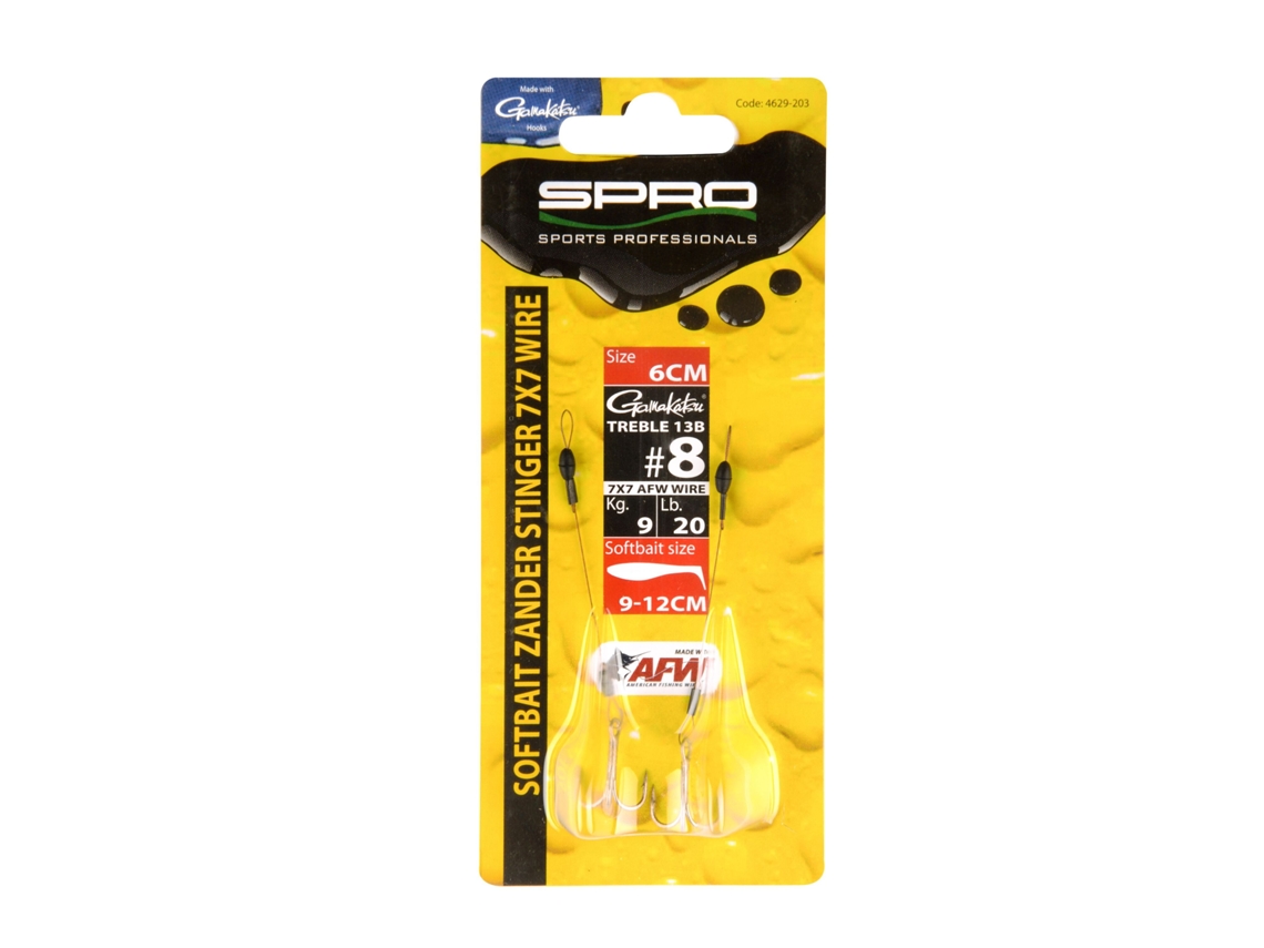 Conjunto de 2 Líderes SPRO Zander Tr 13B #8
