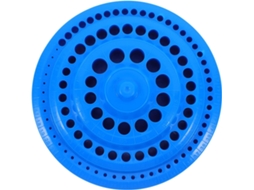 Estojo Azul Para Ferramentas De Armazenamento De Brocas E Esmerilhadeiras Rotativas Para Garagem.