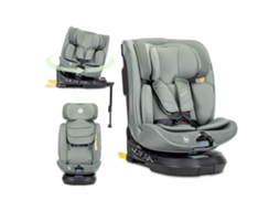 Cadeira Auto Solaris I-size (40-150 Cm) Isofix Com Rotação De 360° E Perna De Apoio Lorelli - Green