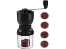 Moedor De Café Manual Com Moedores De Cerâmica, Moedor De Café Manual Com 2 Recipientes, Grossura Ajustável Brilvibera