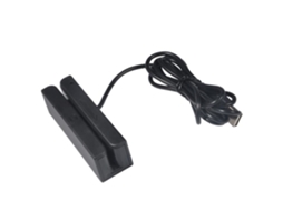 Leitor de Cartão Usb HURRISE Msr580 Leitor de Cartão de Tarja Magnética Usb Digitalização Magnética de 3 Trilhas Computação Interna