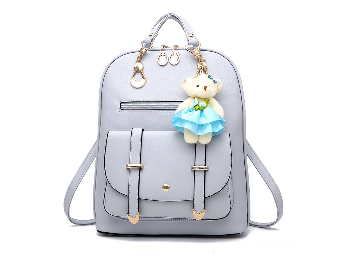 Mochila de Viagem Nova de 2026 cinza Claro YUNZII