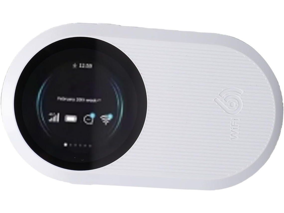 Hotspot Wi-fi Móvel 4g 6, Portátil Em Abs Com Slot Para Sim, Bateria