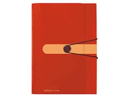 Pasta HERLITZ 11411279 Laranja (A4 - Polipropileno)