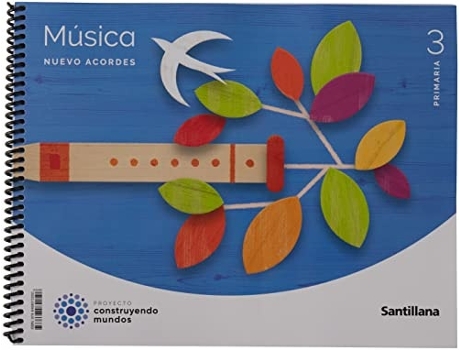 Livro Musica Acordes 3 Primaria Da Editorial Santillana De María Larumbe (espanhol)