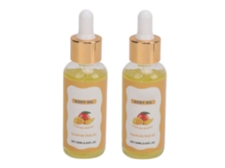 2 Óleos de Massagem Corporal 60ml Hidratantes, Nutritivos e Relaxantes para Pele Seca