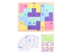 Quebra-cabeça De Blocos Educativos Inteligentes Para Crianças Jogo De Correspondência Infantil