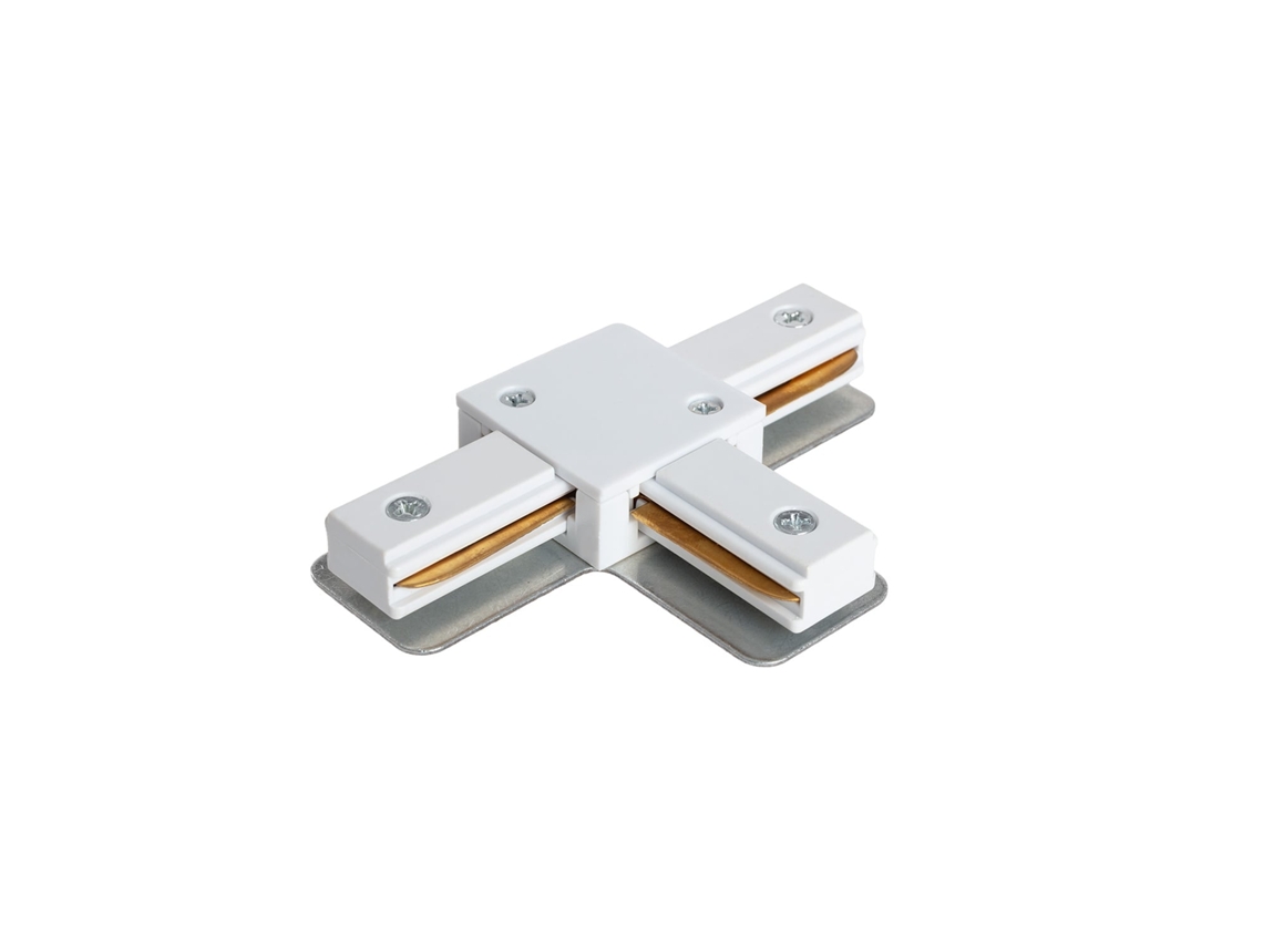 Conector Tipo T Para Carril Monofásico Ultrapower Branco