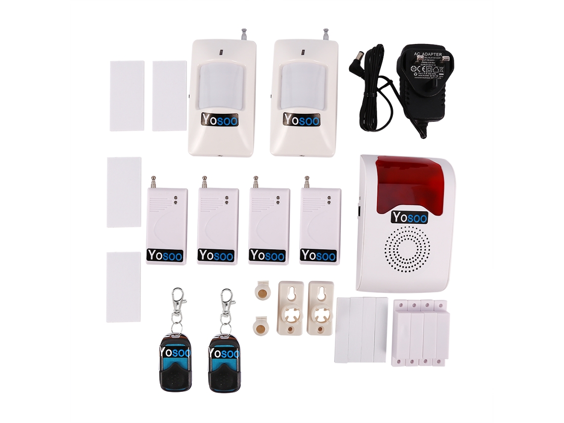Alarme Anti-roubo Sonoro E Visual (configuração Multissensorial + Alarme Sonoro E Visual)