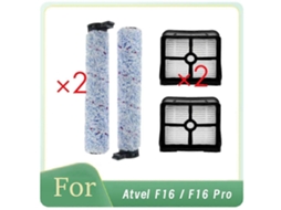 Acessórios Para Aspirador De Pó Atvel F16 / F16 Pro: Escova Rotativa, Filtros Hepa E Acessórios Ultrarresistentes.