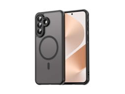 Capa Tumundosmartphone Magnética Para Samsung Galaxy A36 5g Com Borda Preta E Proteção Para A Câmera