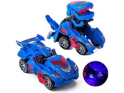 Carro De Brinquedo Elétrico De Dinossauro Transformador Com Luzes Piscantes E Som, Presente De Aniversário E Natal Para Crianças, Aquaforge