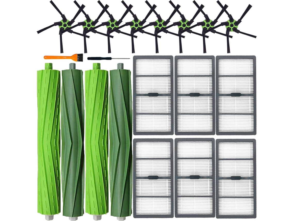 Kit De Substituição Para Irobot S9 (9150) S9+ E S9 Plus (9550) Acessórios Aspirador Robô (18 Peças) Cuich