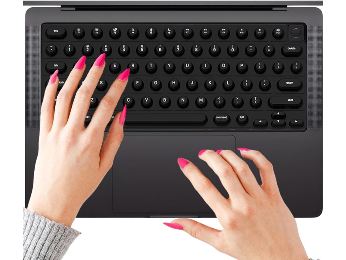 Capa de Teclado Elevada - Silicone Elevado - Proteção SFUSHOS