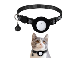 Rastreador De Animais, Localizador Global Gps, Dispositivo Anti-perda Compatível Com Dispositivos Android E Apple (preto) Cuich