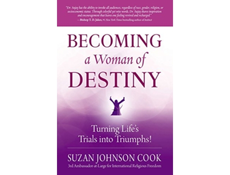 Livro Becoming a Woman of Destiny de Suzan Johnson Cook (Inglês)