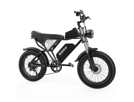 Bicicleta Elétrica RIDSTAR Q20 1000W Motor Sem Escova 48V 20Ah Bateria Removível 30Mph Velocidade Máxima