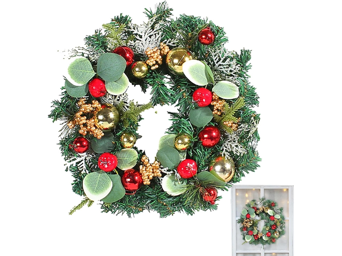 Guirlandas Decorativas De 30 Cm (11,8 Polegadas) Para Uso Interno, Externo E Em Varandas, Paredes, Janelas E Janelas.