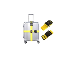 2 Cintas Para Bagagem, Acessórios De Viagem Para Fechar Malas Com Segurança Durante A E Etiquetar