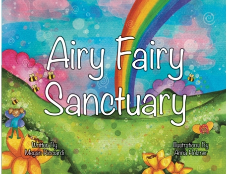 Livro Airy Fairy Sanctuary de Megan Ricciardi (Inglês)